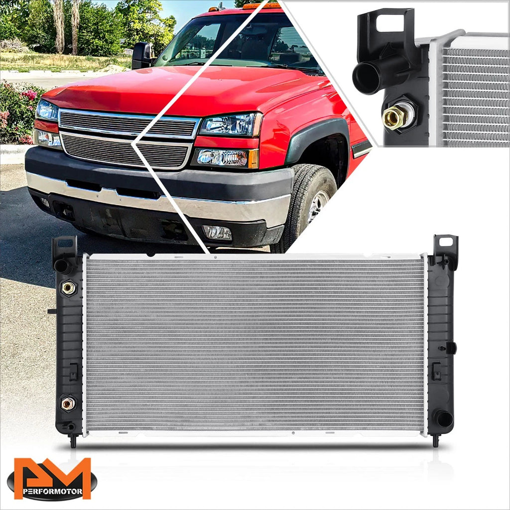 Factory Style Aluminum Core Radiator DPI-2371 for Silverado/Sierra (1999–2007)