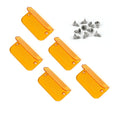 5X Amber Light Lens Covers for Lund Cab Sun Visor (Compatible)