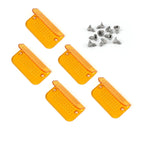 5X Amber Light Lens Covers for Lund Cab Sun Visor (Compatible)