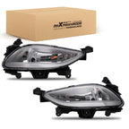 2X Front Bumper Fog Driving Lights Clear for Hyundai Sonata (2011–2013)