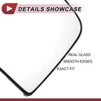 Driver Side Upper Mirror Glass Replacement for Chevrolet Express (2003–2023)
