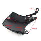 5-7 Inch Wind Deflector for Universal Fit Motor Gray