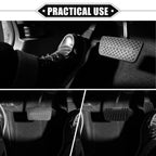 Gas Brake Footrest Pedal Pad for Toyota RAV4 (2019–2023) Aluminum Rubber Black
