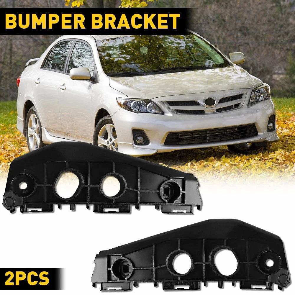 Set of 2 Front Bumper Brackets for Toyota Corolla (2011–2013)