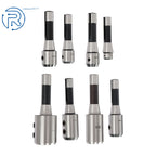 8Pcs End Mill Holder Set 3/16" to 1-1/4" for R8 (Fits )