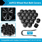 20PCS 19mm Wheel Nut Lug Bolt Covers for Holden Commodore (VB–VZ)