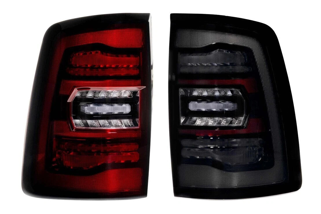 Morimoto XB LED Tail Lights RED Lens Replacement for 2019–2022 Ram 2500 3500