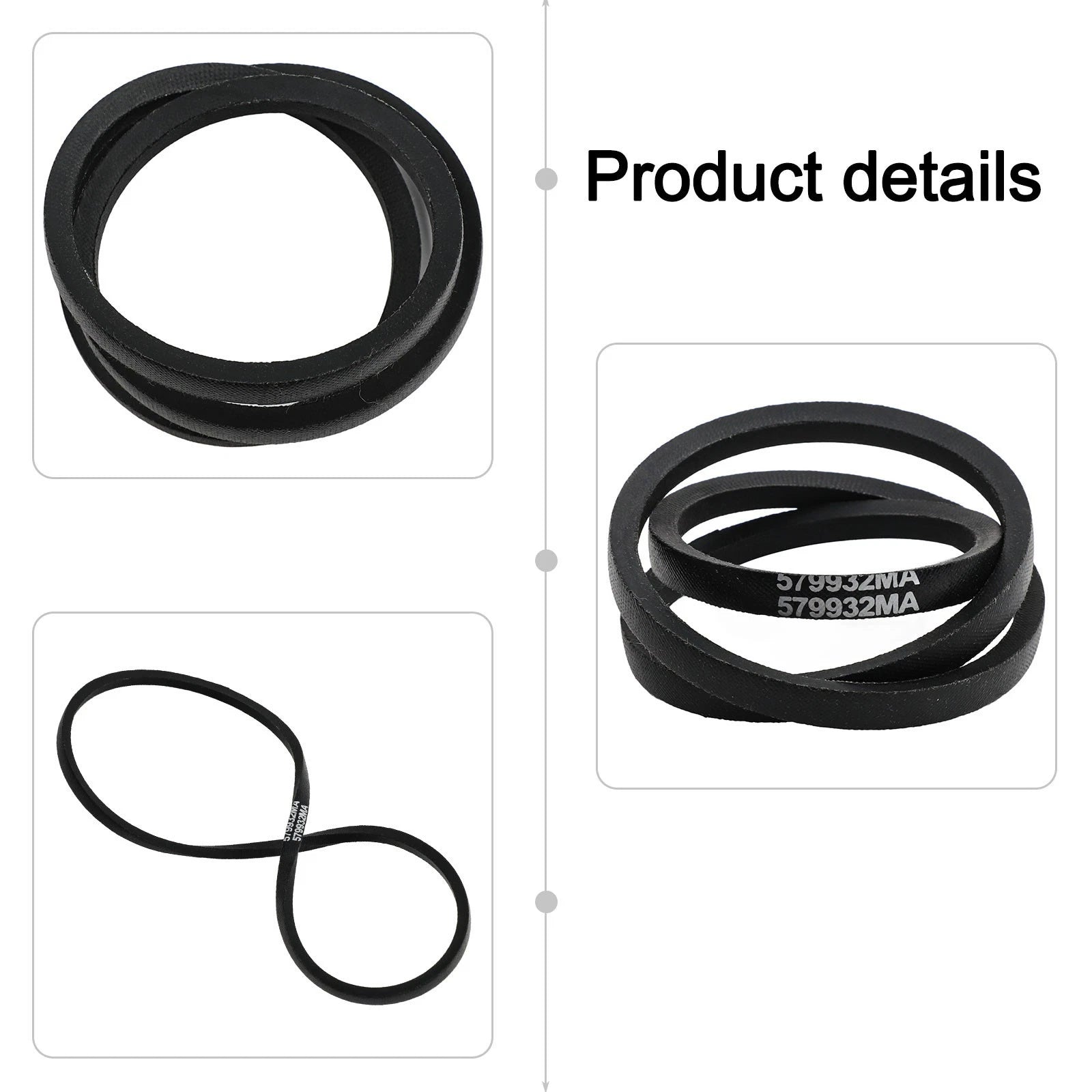 Drive Belt for Snowplows (Compatible with 1695488)