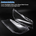 1 Pair Headlight Clear Lens Cover for BMW 3 E90 E91 (2005 - 2012)