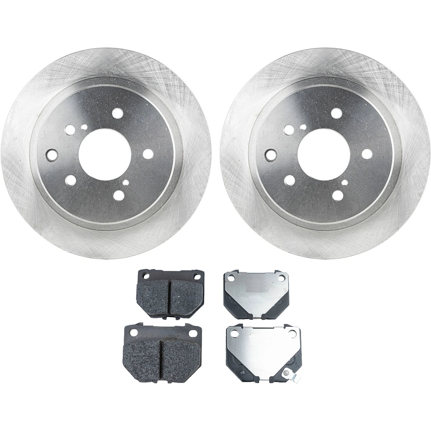 Rear Brake Disc Rotors and Pads Kit for Nissan 300ZX (1989–1996)