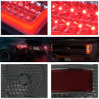 3D LED L-Bar Tail Light for Ford Super Duty (2008–2016) Smoked