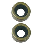 2Pcs Oil Seal for Mercury Marine Outboard 26-30900T 30900 (3.9-9.8 HP)