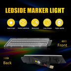 Set of 4 LED Side Marker Lights for Chevy Camaro (2010-2015)