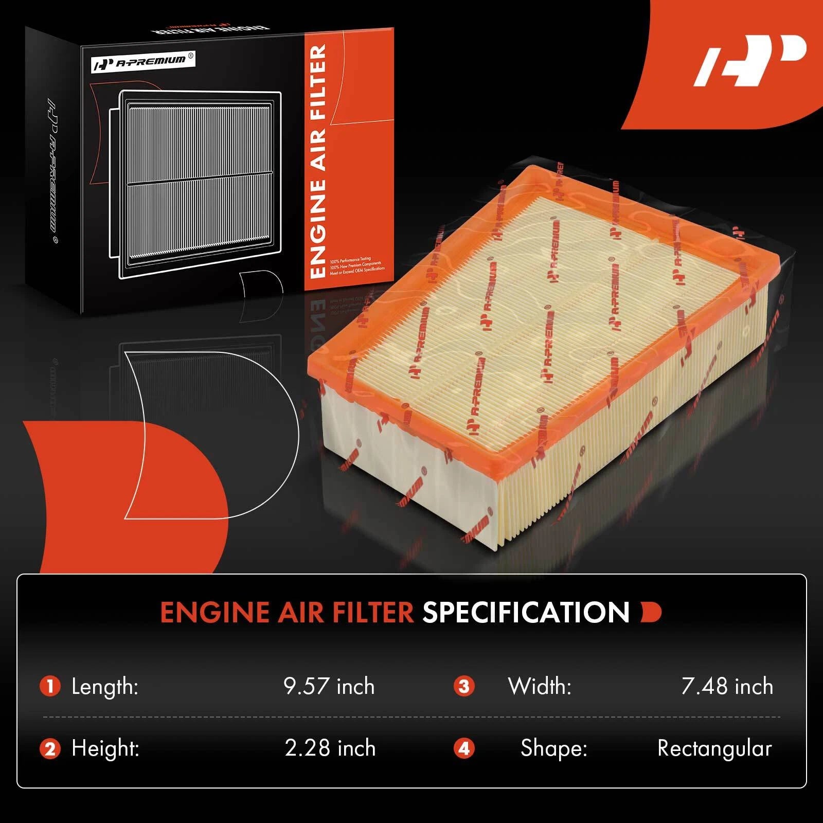 Engine Air Cleaner Filter Box with Air Filter for Nissan Sentra (2007-2012)