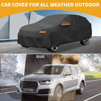 Car Cover Waterproof All Weather for Ford Escape (2013–2023) 190T-PU Zipper