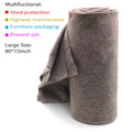 Set of 12 Heavy Duty Textile Moving Blankets 80" x 72"