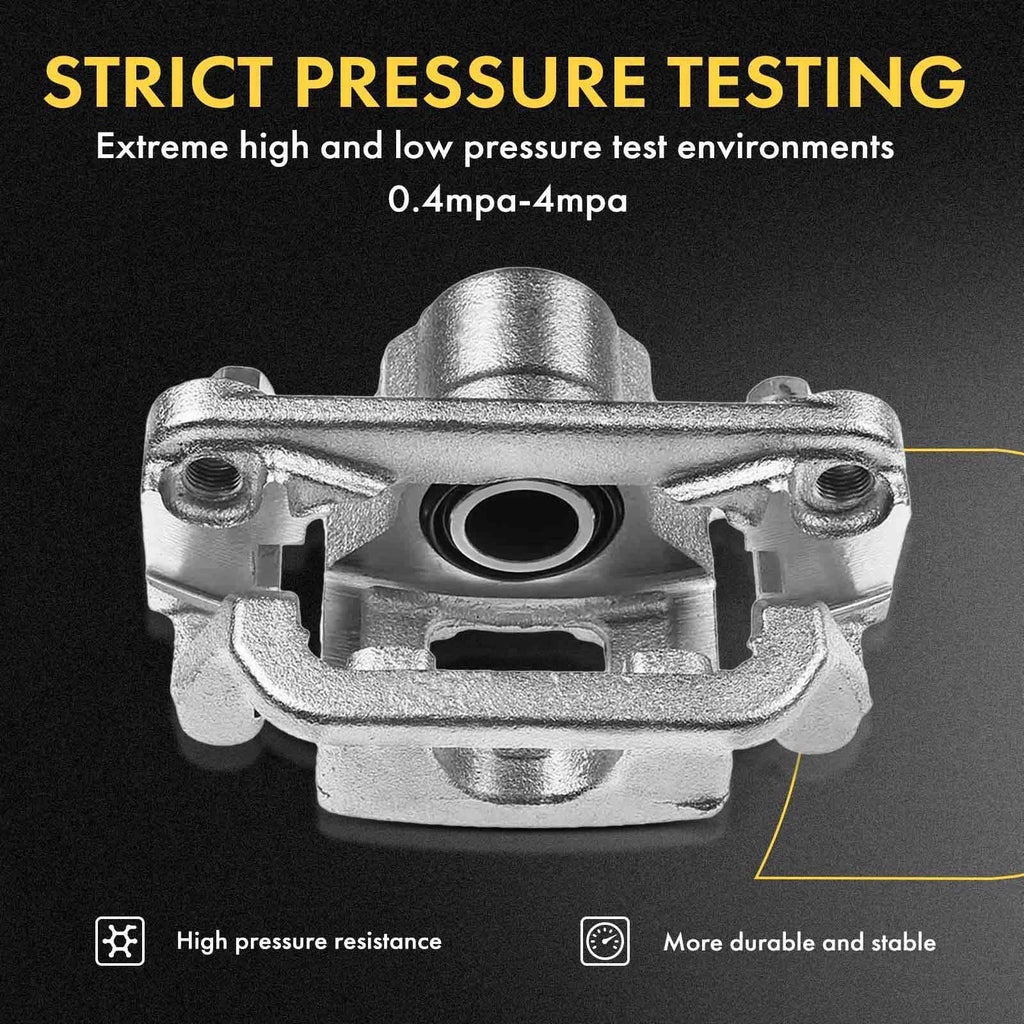 Front Left Disc Brake Caliper with Bracket for Hyundai Kona Kia Seltos (2018–2023)