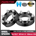 1.5" 6x5.5 6x139.7 Wheel Spacers for Chevy Silverado 1500 Tahoe Sierra (2007–2019)