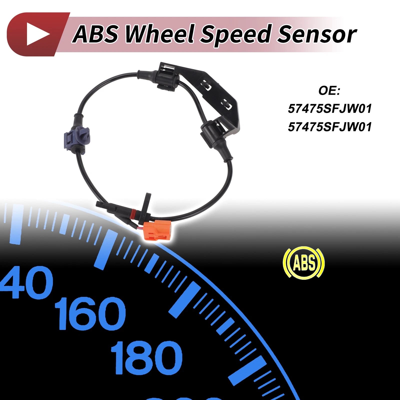 ABS Wheel Speed Sensor No. 57475SFJW01 for Honda Odyssey (2011–2017)