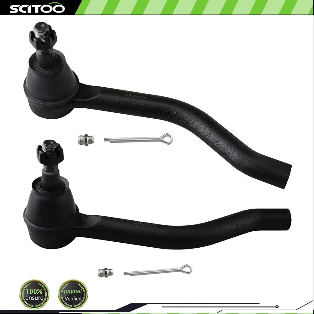 2X Front Outer Tie Rod End for Nissan Maxima (2016–2019)