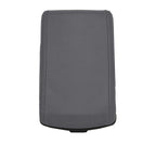 Console Lid Armrest Cover for Nissan D22 Frontier (1999–2004) Gray PVC Leather