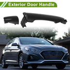 Exterior Door Handle for Kia Picanto (2011–2016) Black Rear Right