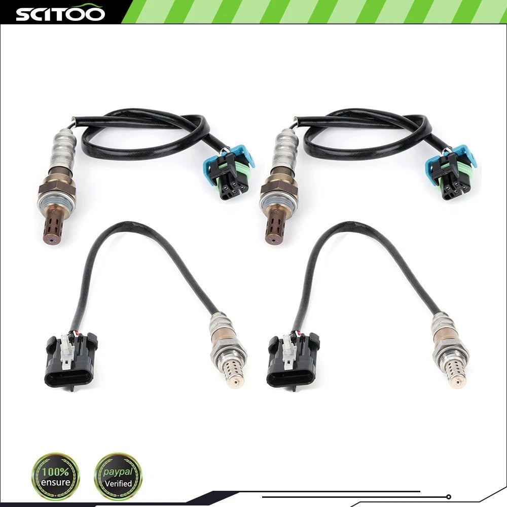 4X O2 Oxygen Sensor Upstream + Downstream for Chevrolet Caprice (2014)