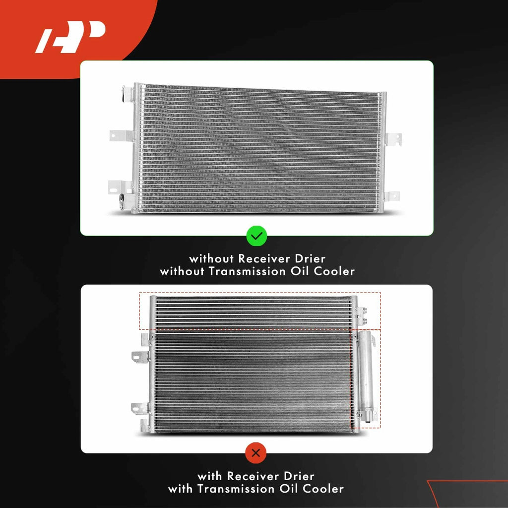A/C Condenser with Bracket for Jeep Compass Patriot (2007-2017)