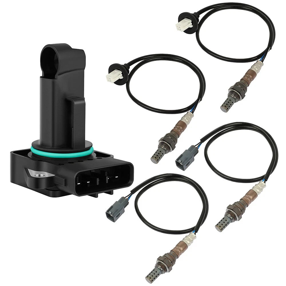 Set of 4 Oxygen Sensors + MAF Sensor for Lexus LS430 (2001–2006)