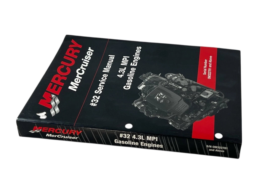 Service Manual for Mercury MerCruiser 4.3L MPI Gasoline Engines (90-864261)