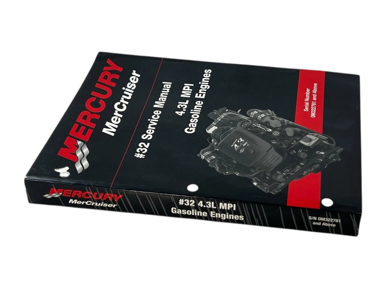 Service Manual for Mercury MerCruiser 4.3L MPI Gasoline Engines (90-864261)