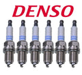 Set of 6 Denso Double Platinum Spark Plugs 3301 for Audi Chevy Mazda Nissan