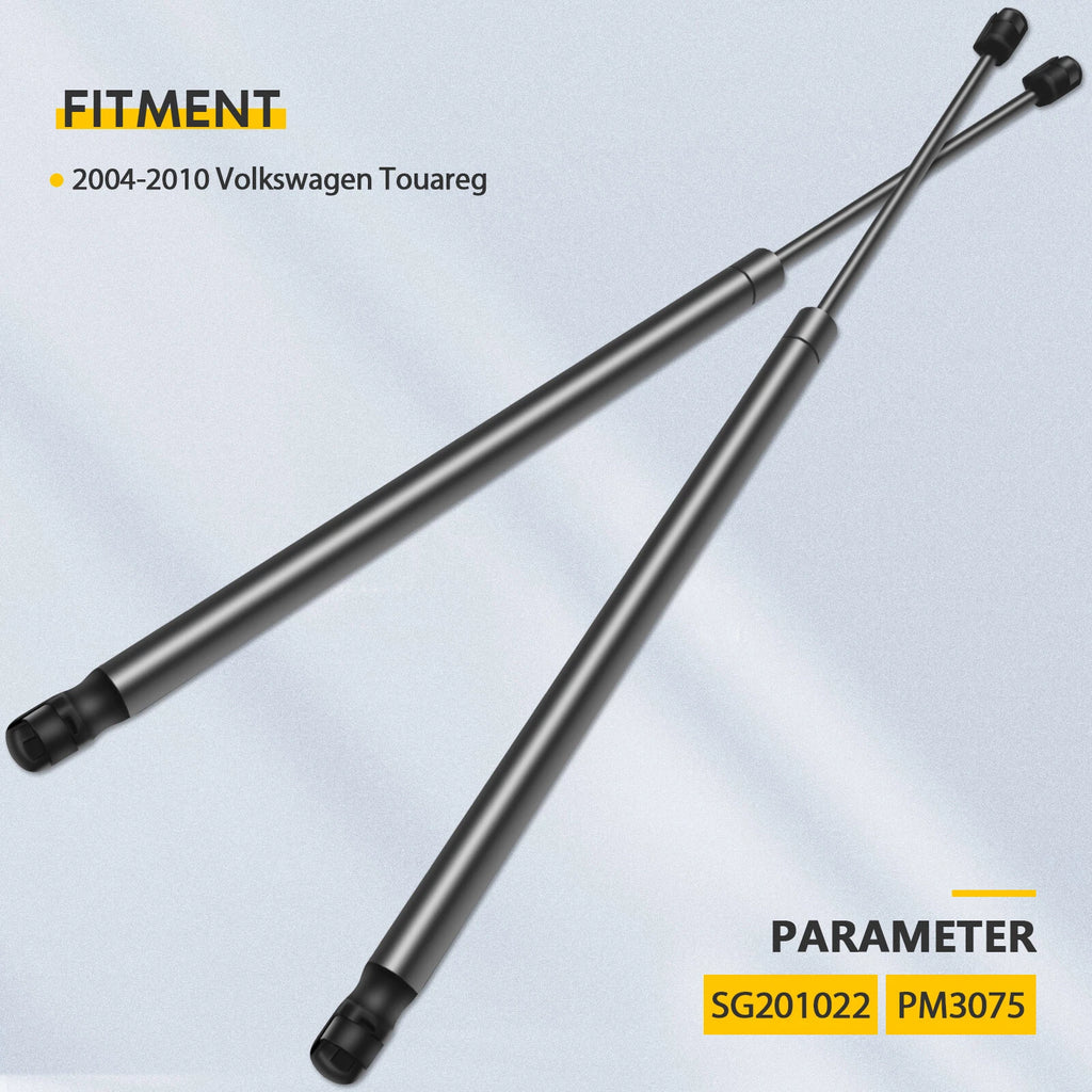 2X Front Hood Lift Supports for Volkswagen Touareg (2004–2010)