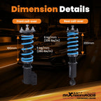 Coilovers Kit for Toyota Starlet (1991-1999)