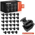 30Pcs Nylon Rear Seat Cushion Clips for Honda
