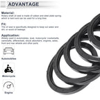 Set of 5 Oil Seal Rotary Shaft Seals Nitrile Rubber 90x110x10mm