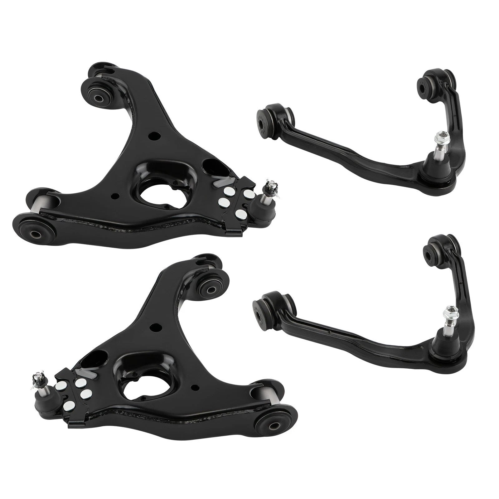 Front Upper Lower Control Arms LH RH for Chevy Silverado Sierra 1500 (1999–2006)