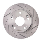 Rear Drilled Slotted Brake Rotors & Pads for Honda Accord (2003–2007)