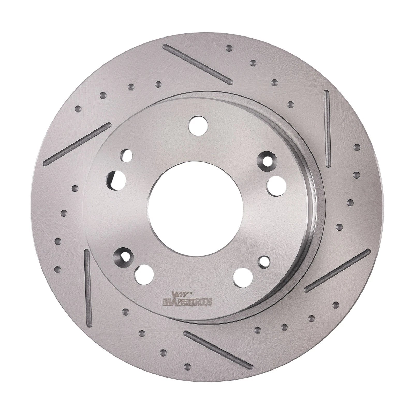 Rear Drilled Slotted Brake Rotors & Pads for Honda Accord (2003–2007)