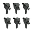 Set of 6 NGK COP Ignition Coils for Buick Chevrolet GMC Saab Isuzu 4.2L L6