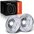 Front Side Drilled Brake Rotors for Nissan Altima (2007–2023) 295.8mm