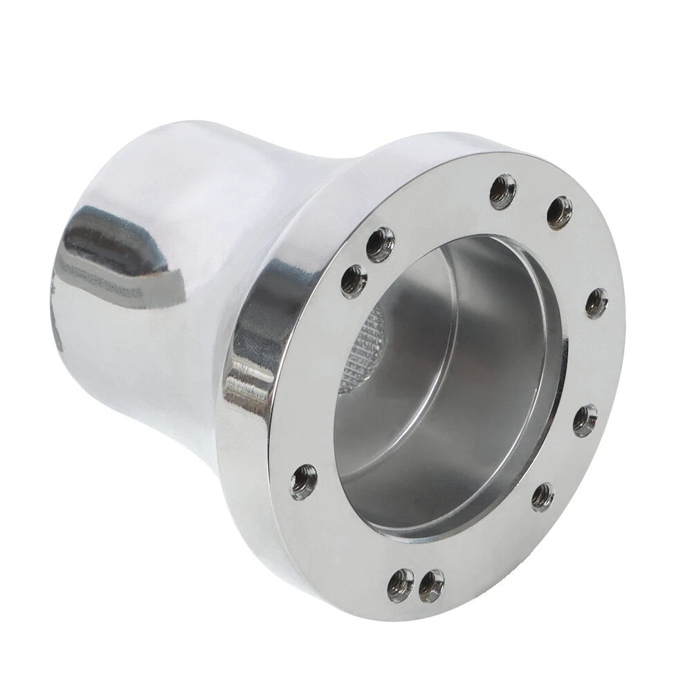 Chrome Steering Wheel Hub Adapter for EZGO RXV/TXT (1970–Present)