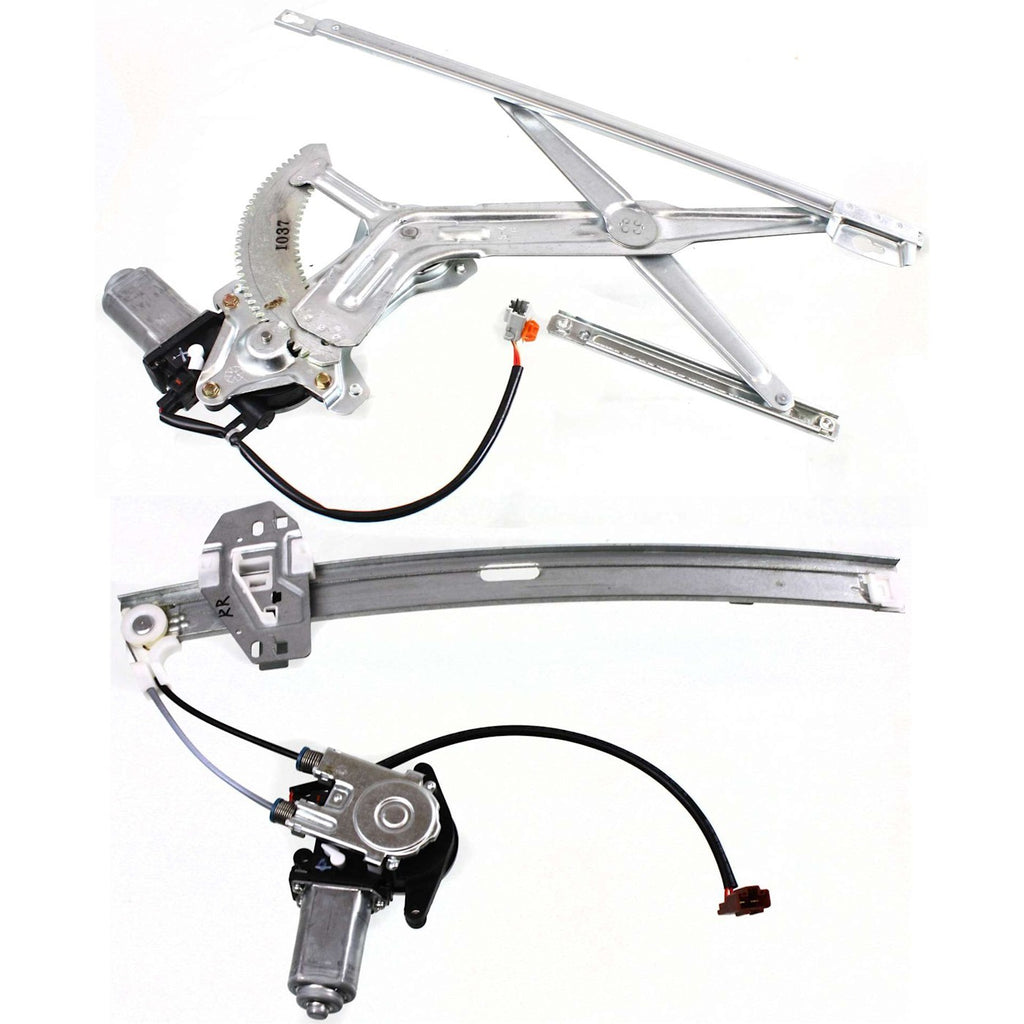 Set of 2 Window Regulators for Honda Accord (1990–1993)
