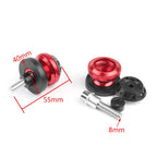 CNC 8mm Swingarm Sliders Spools for Honda CBR900RR CBR929RR CBR954RR (1996–2003)
