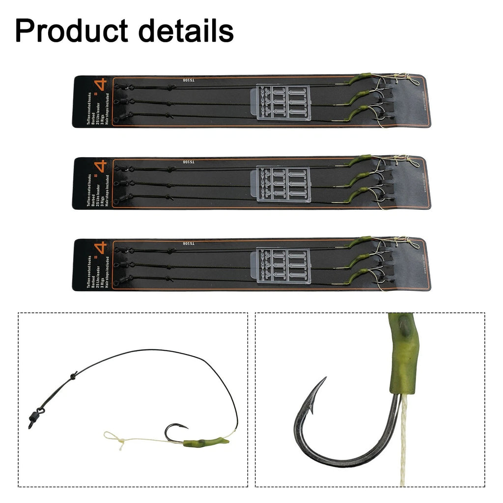 Catching Made Simple Hair Rigs with Boilie Bait Stops (2010–2023)