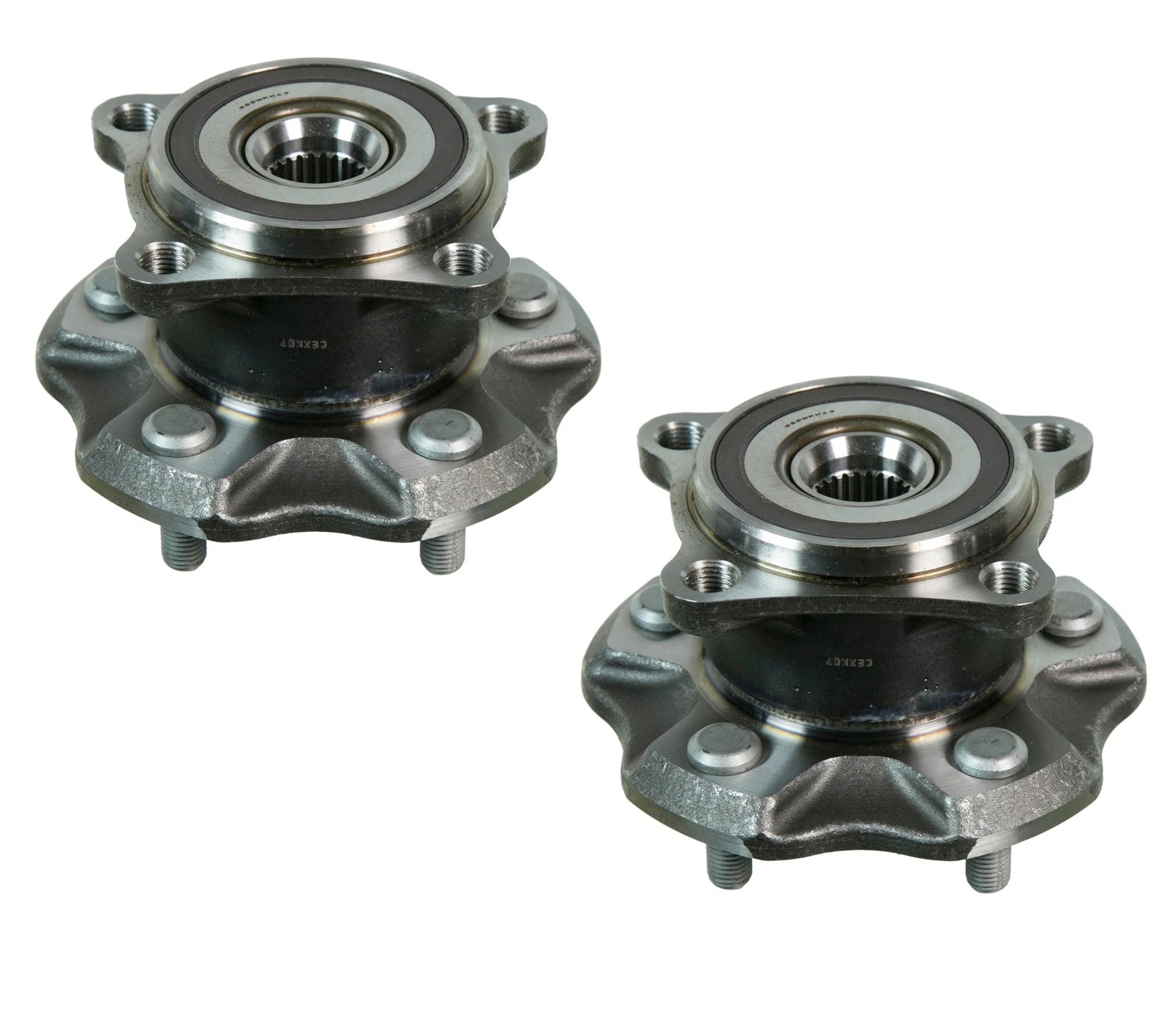 Set of 2 Rear Moog Wheel Bearing Hub Kit for Lexus RX350 RX450h (2007–2022)