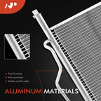 A/C Condenser with Bracket & Receiver Drier for Nissan Murano (2015-2019)