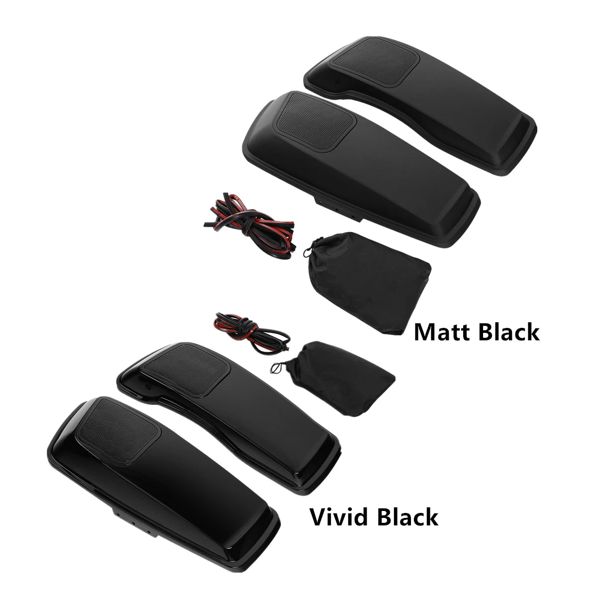 Saddlebag Lid & 6x9" Speaker Grills for Harley Touring Electra Glide (2014–2023)