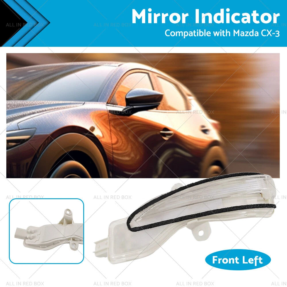 Left Side Mirror Light Indicator for Mazda CX-3 (2015–2022)