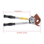 Heavy Duty Copper Ratcheting Cable Cutters for Automotive Wiring (600mc)